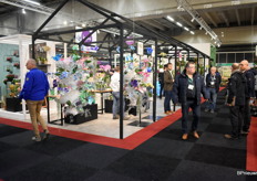 Mooi zicht op de stand van Logico.